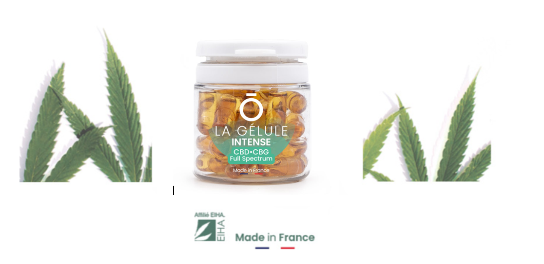 GÉLULE FULL SPECTRUM CBD + CBG