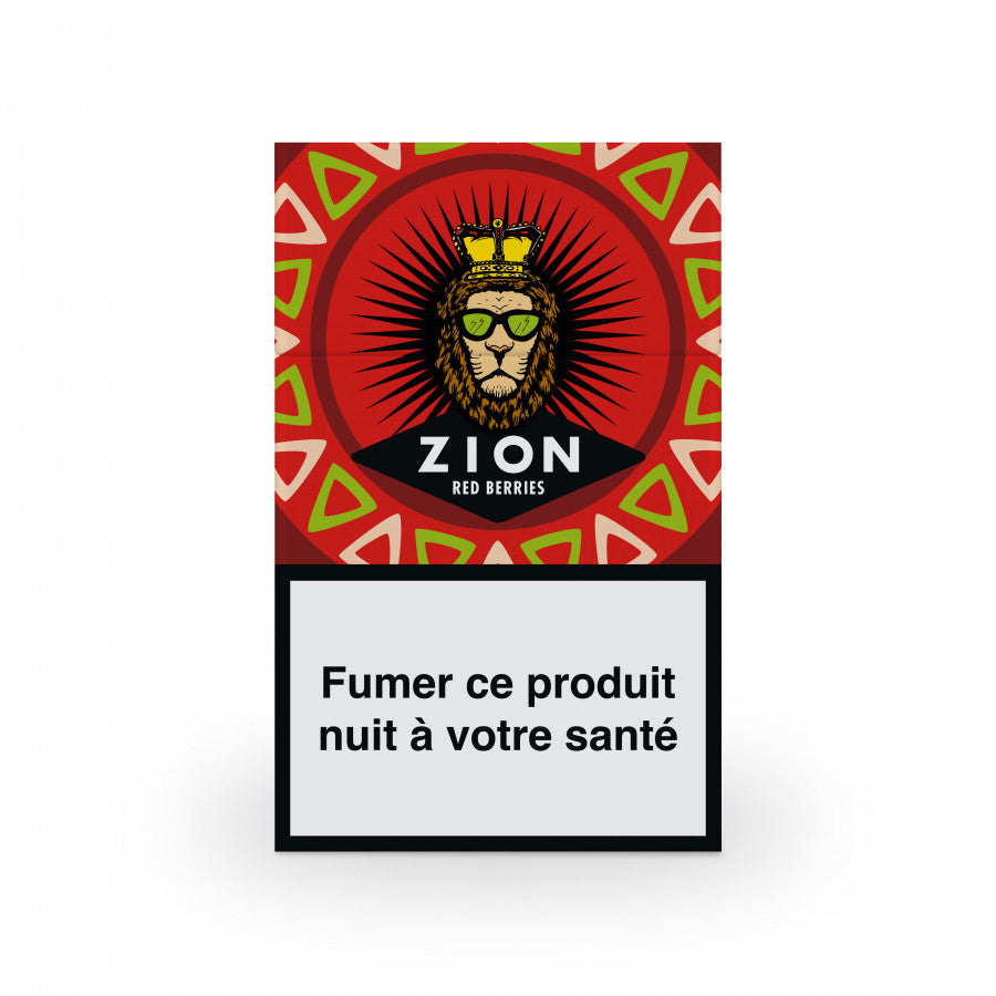 CIGARETTES ZION RED BERRIES SANS NICOTINE