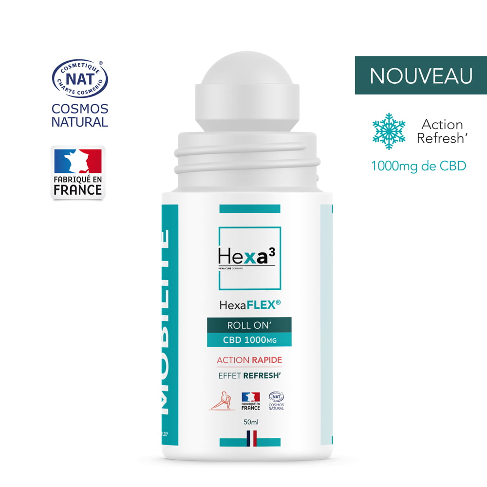 ROLL-ON CBD 1000MG EFFET RAFRAICHISSANT BIO