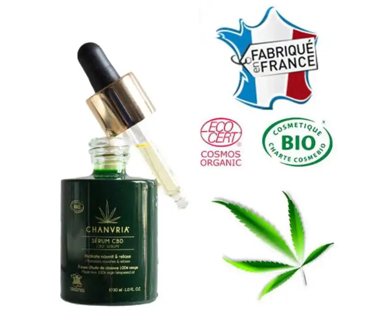 SÉRUM HYDRATANT CHANVRE certifié BIO 30 ML