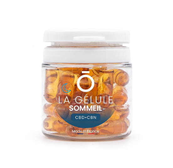 SOMMEIL : gélules CBD/CBN + Mélatonine