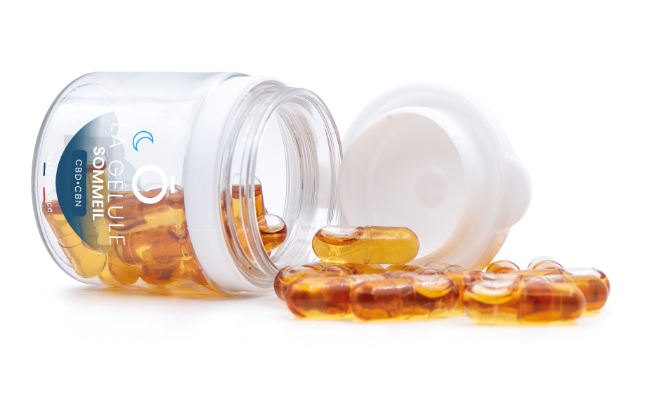 SOMMEIL : gélules CBD/CBN + Mélatonine