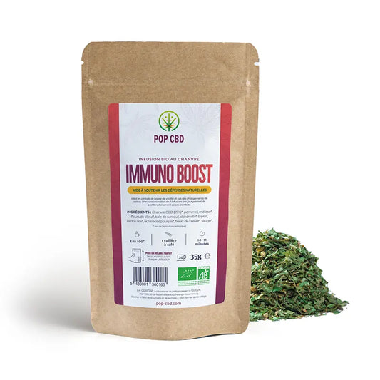 Tisane CBD bio bien Immuno Boost - 35g