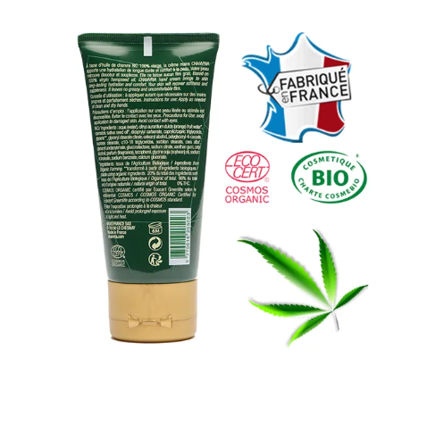 CRÈME MAINS CHANVRE certifiée BIO 50 ML