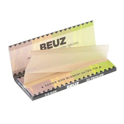 FEUILLES A ROULER BEUZ 1/4 BROWN X25