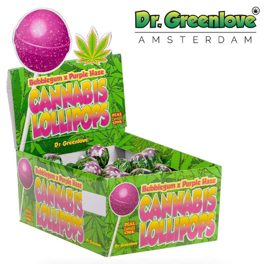 SUCETTE CANNABIS BUBBLE GUM X PURPLE HAZE