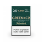 CIGARETTES GREEN&CO MENTHOL SANS NICOTINE