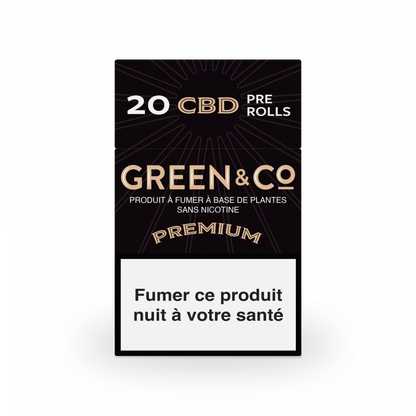 CIGARETTES GREEN&CO PREMIUM SANS NICOTINE