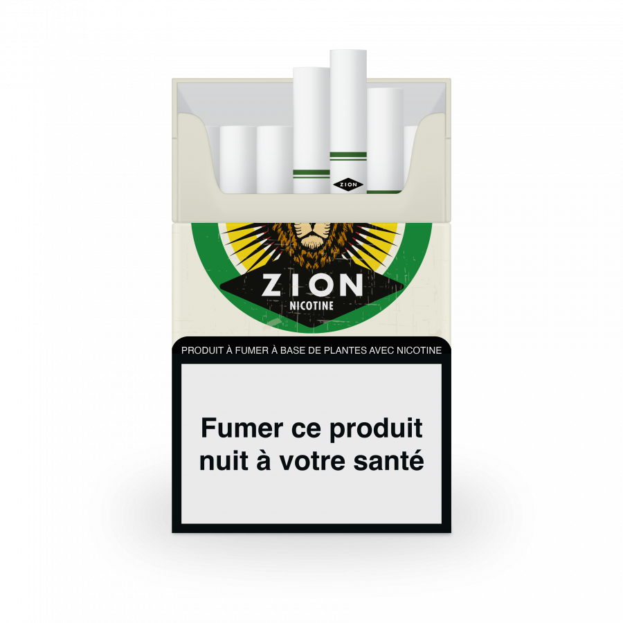 CIGARETTES                                  ZION                              AVEC NICOTINE
